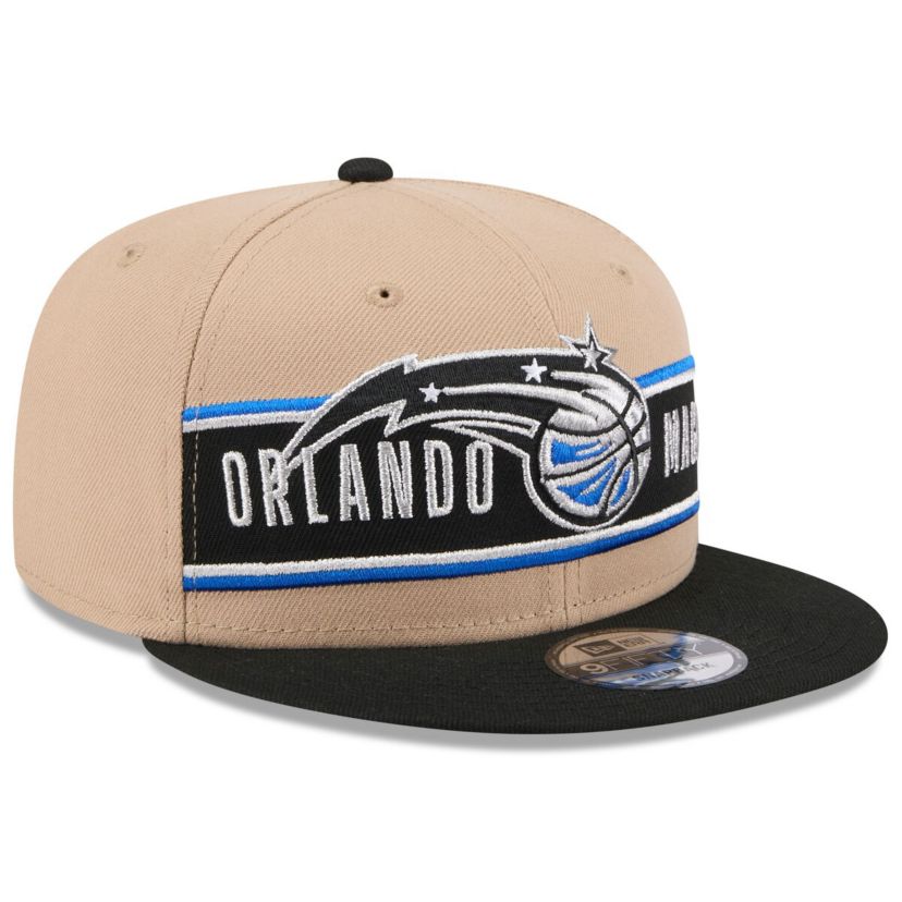 NBA Tan/Black Orlando Magic 2024 NBA Draft 9FIFTY Snapback Hat