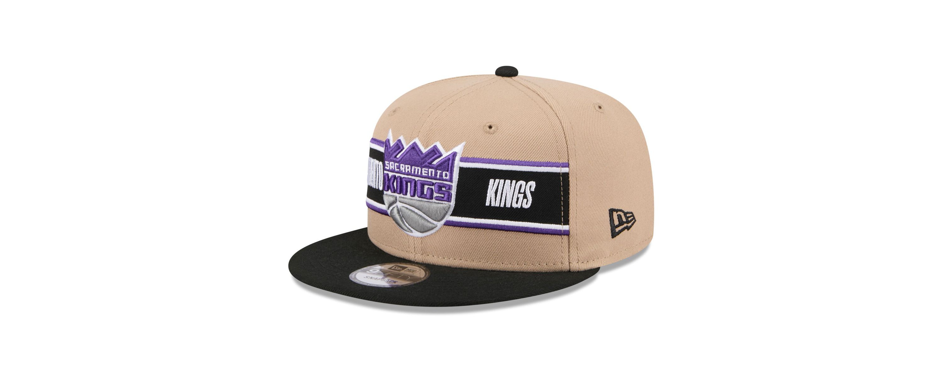 NBA Tan/Black Sacramento Kings 2024 NBA Draft 9FIFTY Snapback Hat