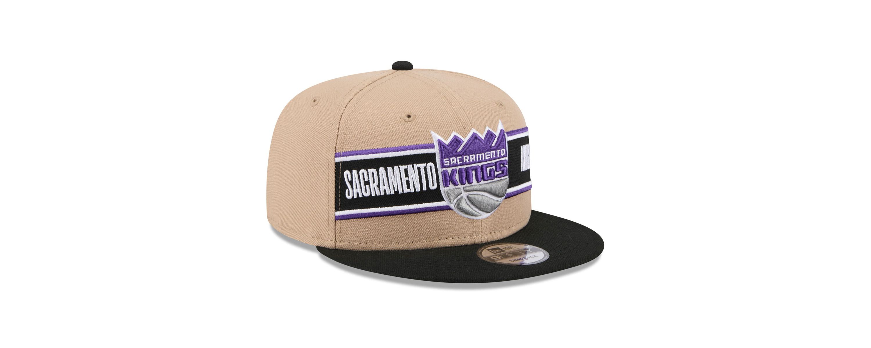 NBA Tan/Black Sacramento Kings 2024 NBA Draft 9FIFTY Snapback Hat