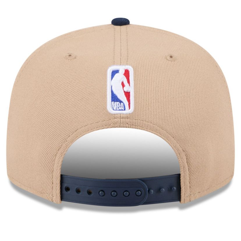 NBA Tan/Navy Washington Wizards 2024 NBA Draft 9FIFTY Snapback Hat