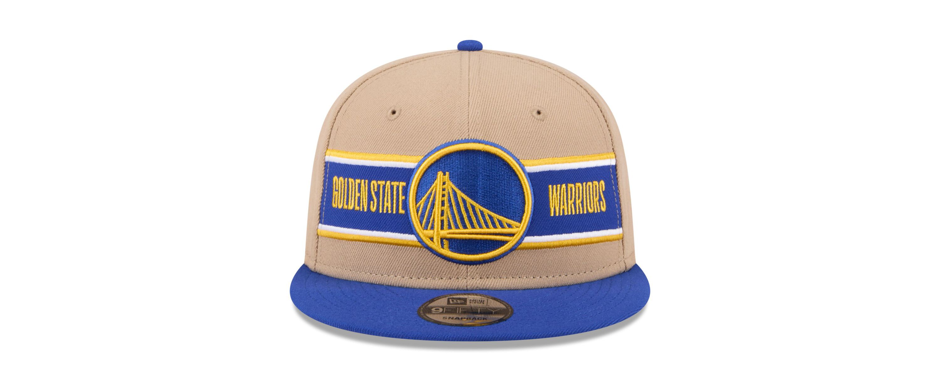 NBA Tan/Royal Golden State Warriors 2024 NBA Draft 9FIFTY Snapback Hat