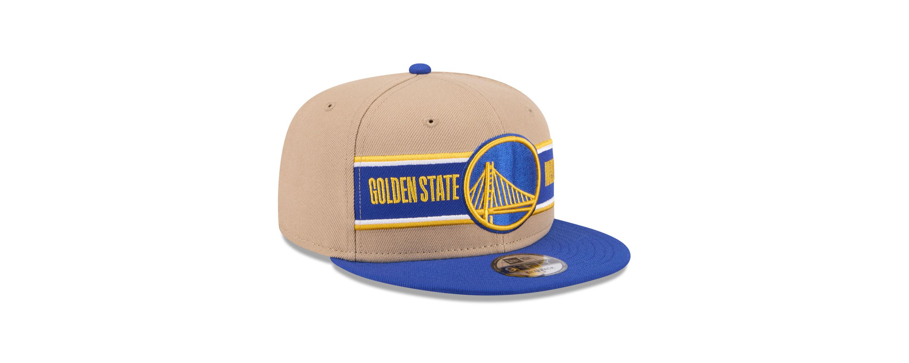 NBA Tan/Royal Golden State Warriors 2024 NBA Draft 9FIFTY Snapback Hat