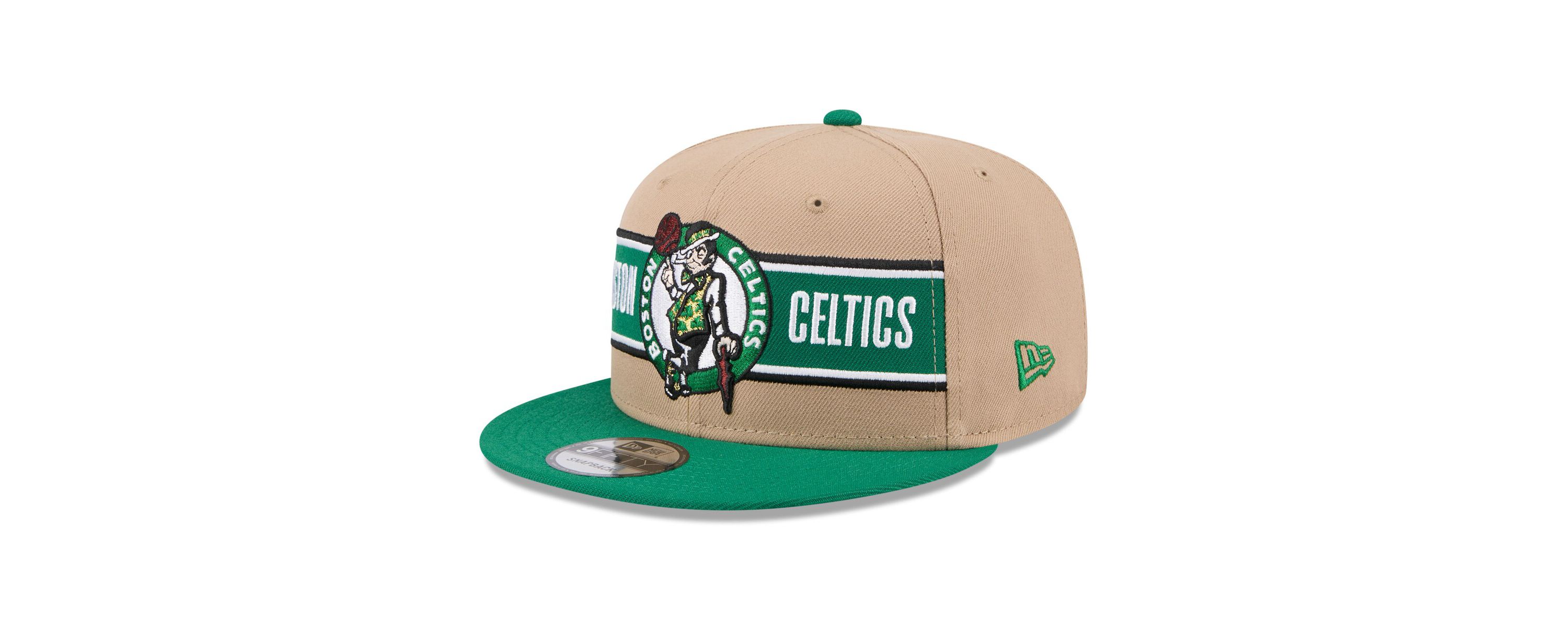 NBA Tan/Kelly Boston Celtics 2024 NBA Draft 9FIFTY Snapback Hat