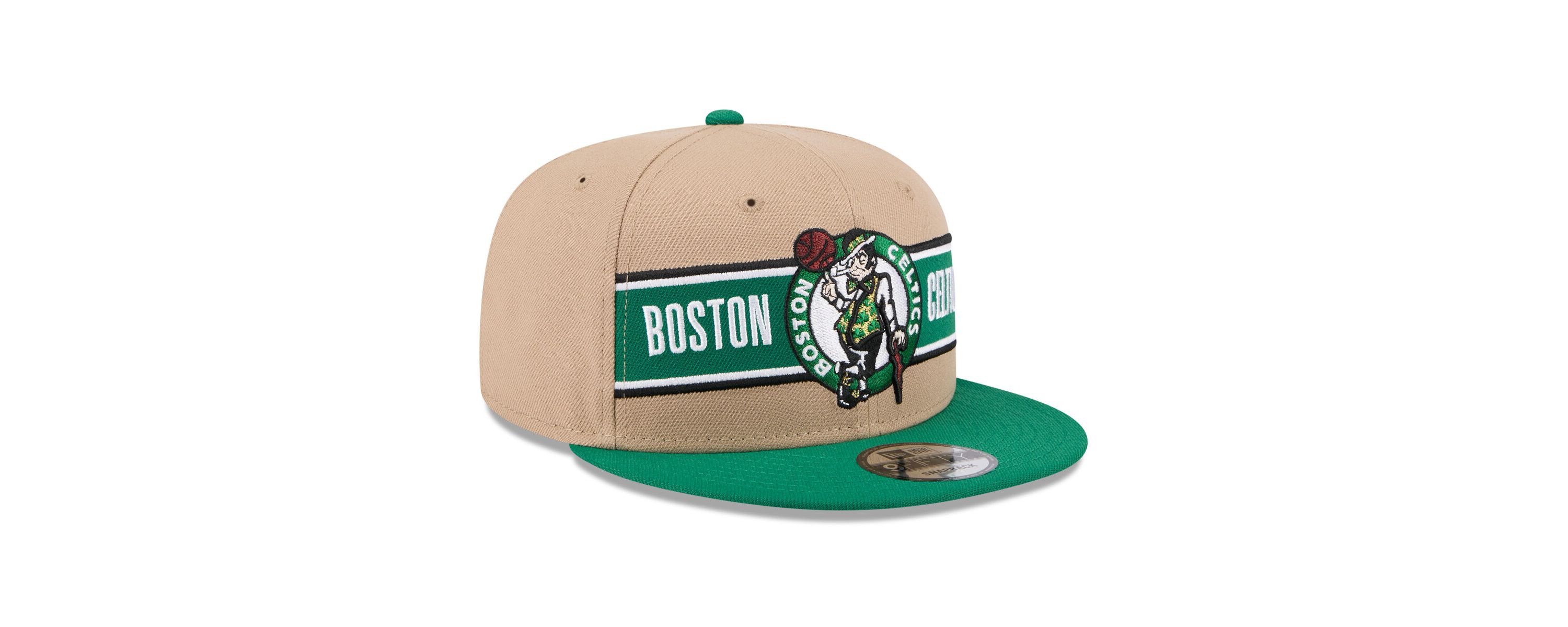 NBA Tan/Kelly Boston Celtics 2024 NBA Draft 9FIFTY Snapback Hat