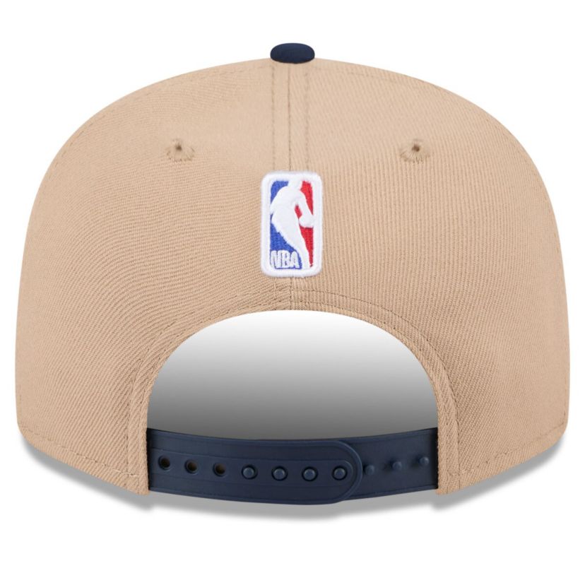 NBA Tan/Navy Memphis Grizzlies 2024 NBA Draft 9FIFTY Snapback Hat