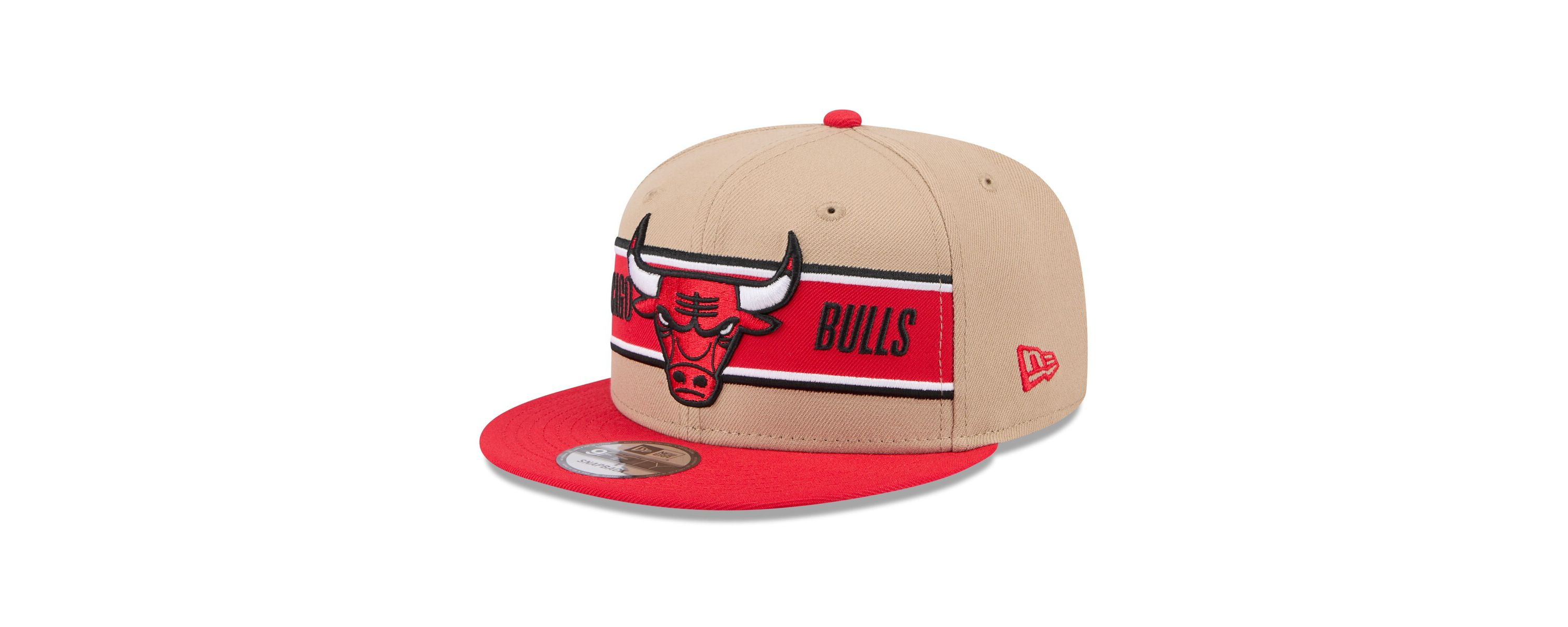 NBA Tan/Red Chicago Bulls 2024 NBA Draft 9FIFTY Snapback Hat