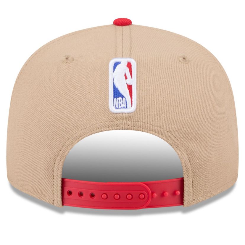 NBA Tan/Red Chicago Bulls 2024 NBA Draft 9FIFTY Snapback Hat