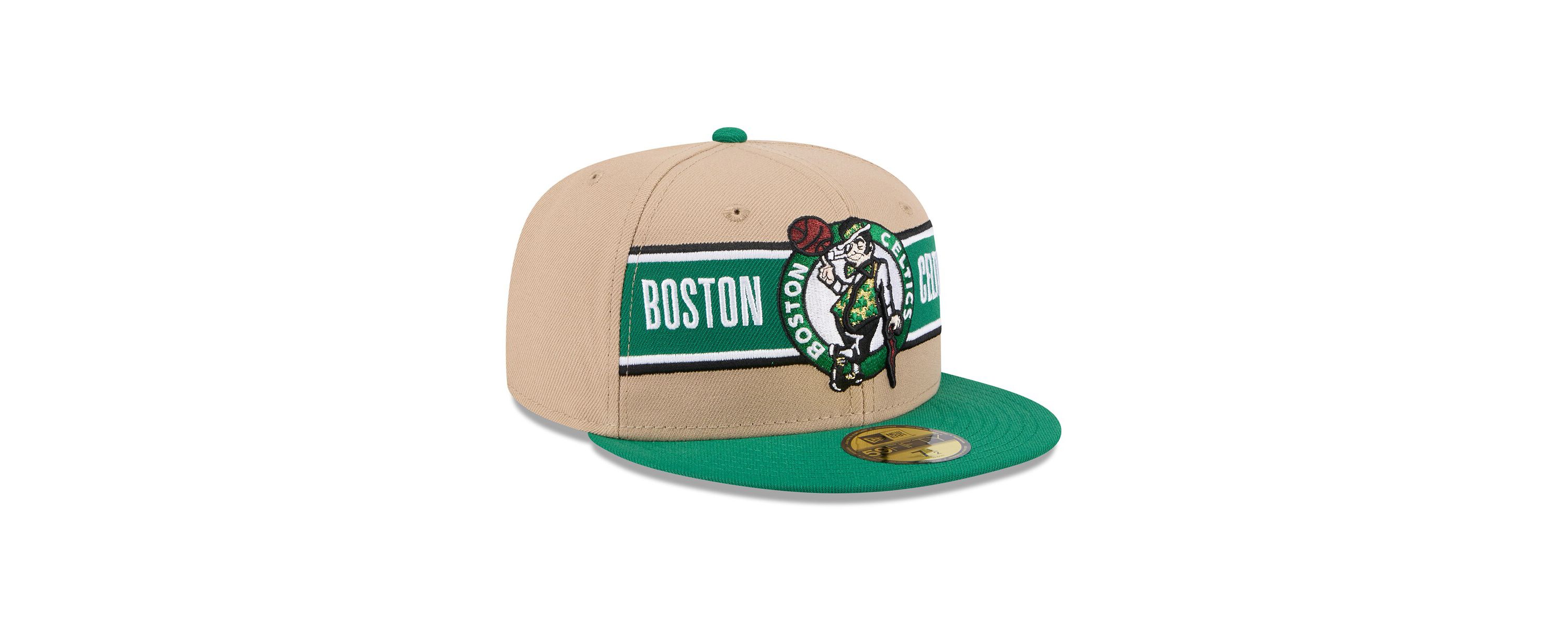 NBA Tan/Kelly Boston Celtics 2024 NBA Draft 59FIFTY Fitted Hat