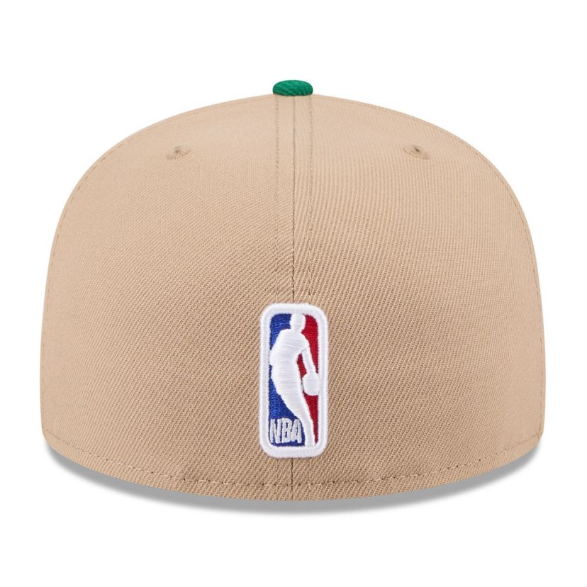NBA Tan/Kelly Boston Celtics 2024 NBA Draft 59FIFTY Fitted Hat