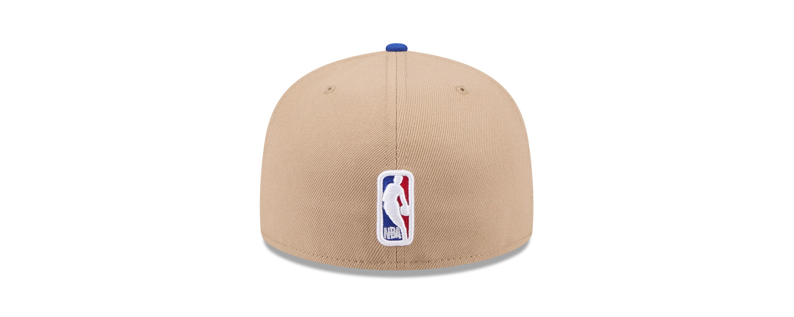 NBA Tan/Blue Detroit Pistons 2024 NBA Draft 59FIFTY Fitted Hat