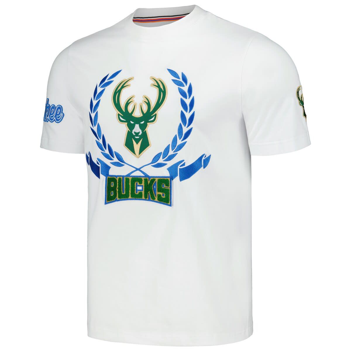 NBA Unisex Milwaukee Bucks Crest T-Shirt