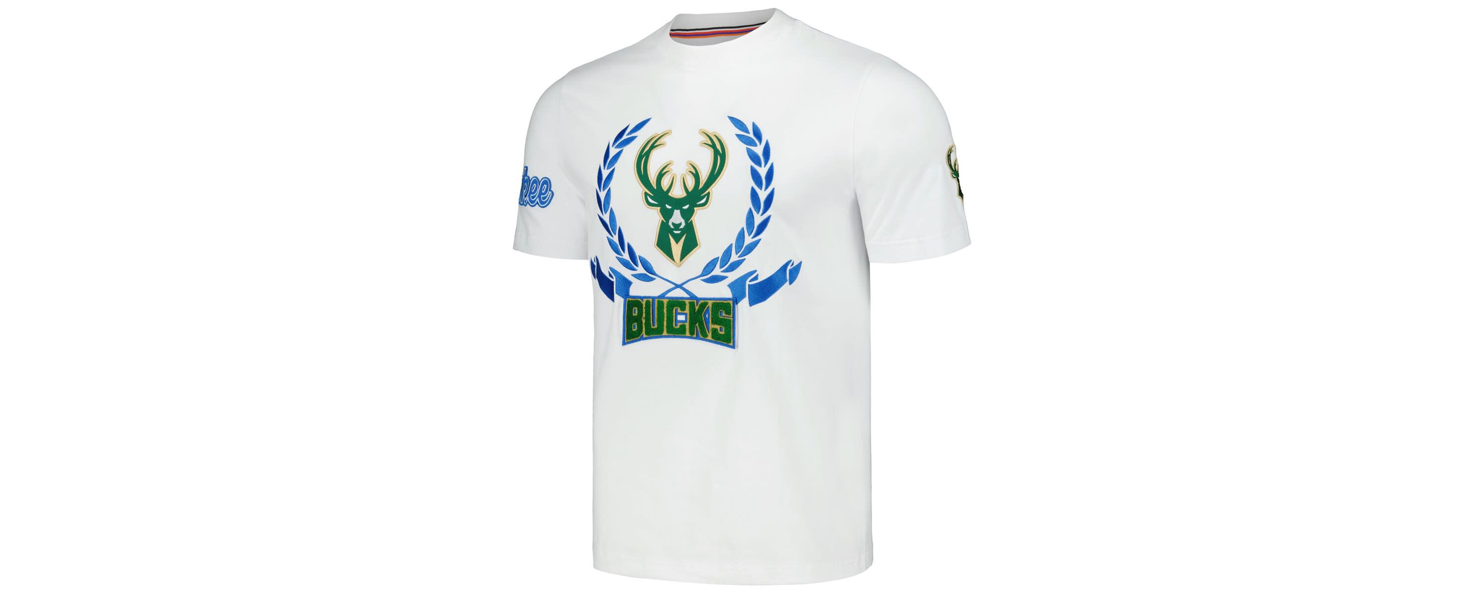 NBA Unisex Milwaukee Bucks Crest T-Shirt