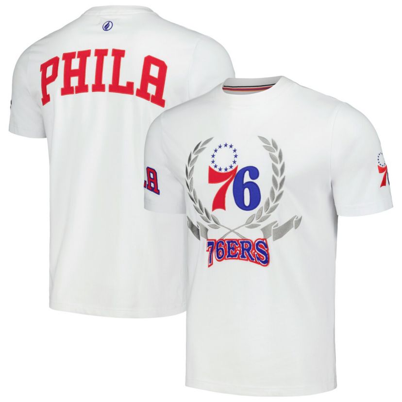 NBA Unisex Philadelphia 76ers Crest T-Shirt