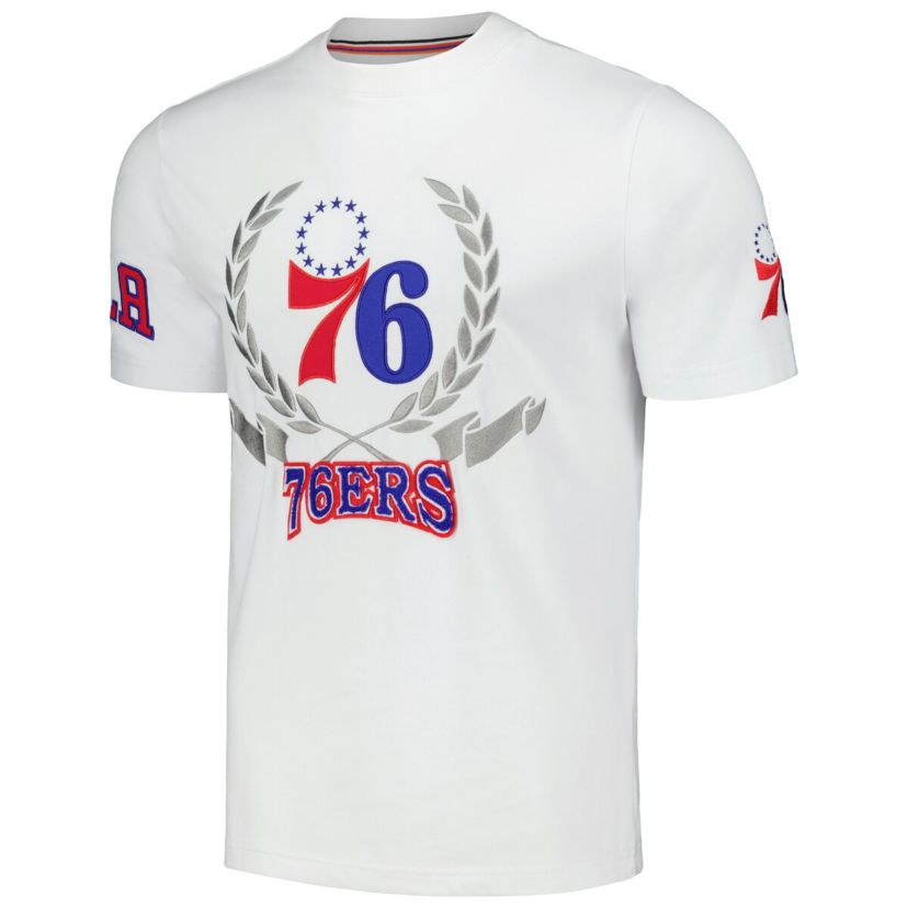 NBA Unisex Philadelphia 76ers Crest T-Shirt