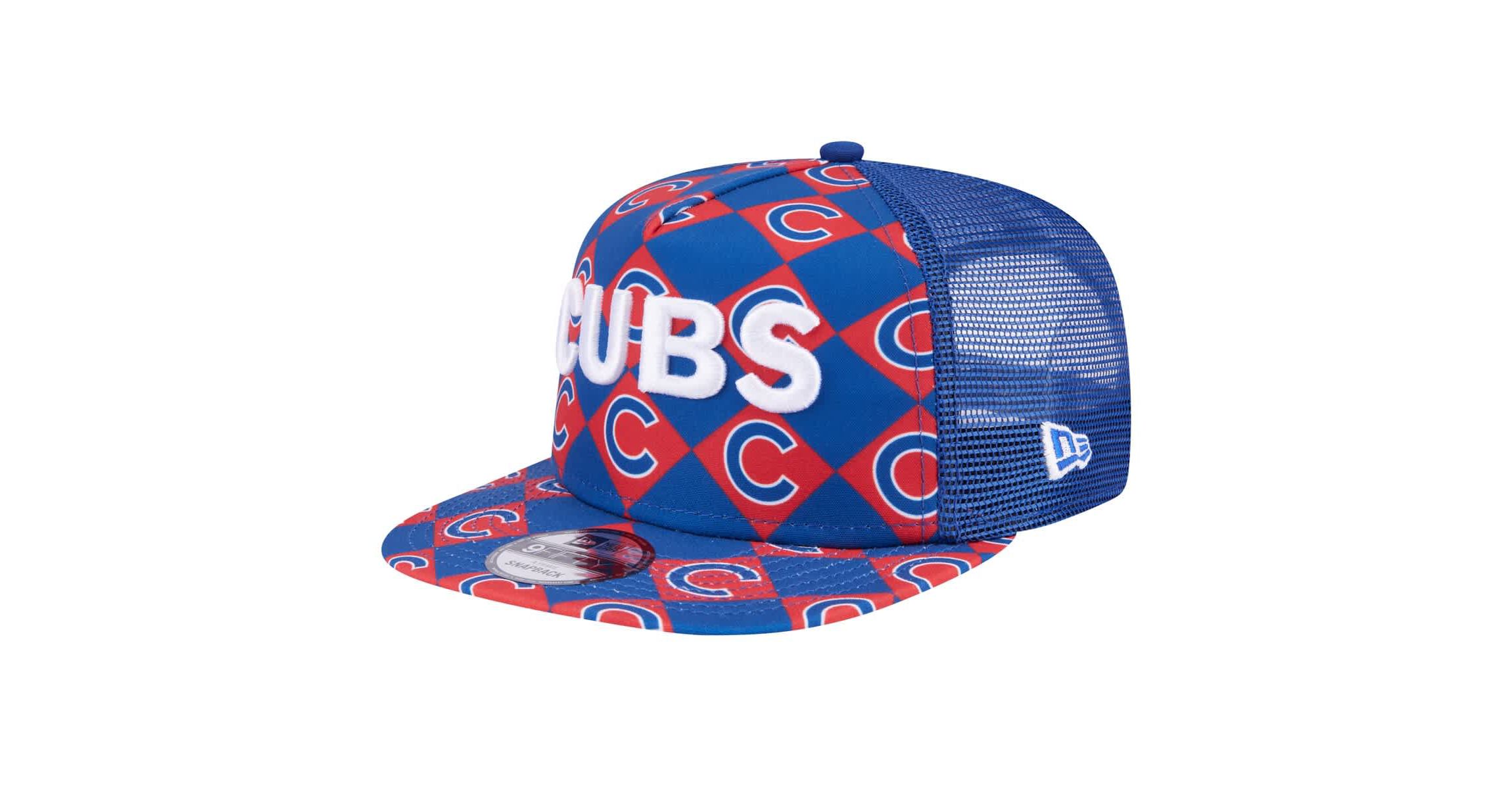 MLB Chicago Cubs Seeing Diamonds A-Frame Trucker 9FIFTY Snapback Hat