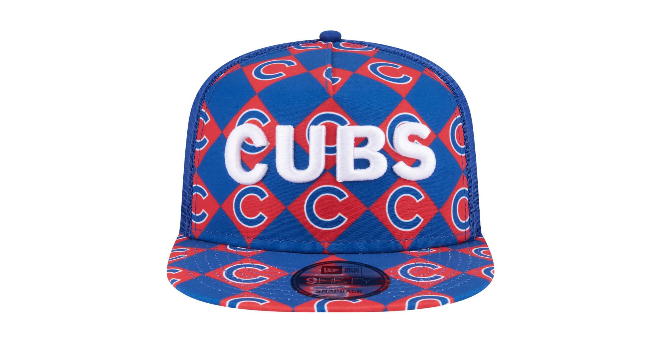 MLB Chicago Cubs Seeing Diamonds A-Frame Trucker 9FIFTY Snapback Hat