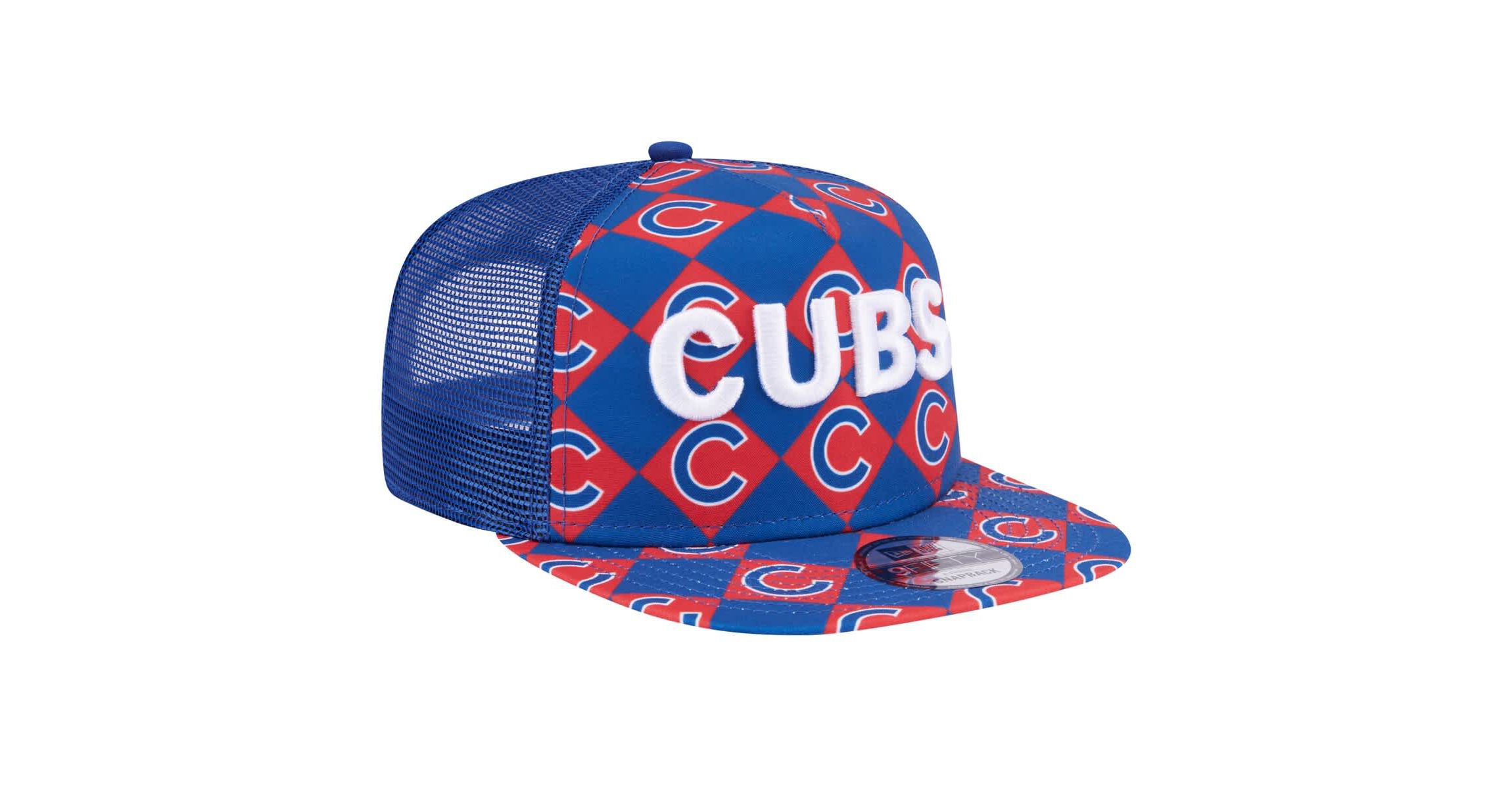 MLB Chicago Cubs Seeing Diamonds A-Frame Trucker 9FIFTY Snapback Hat