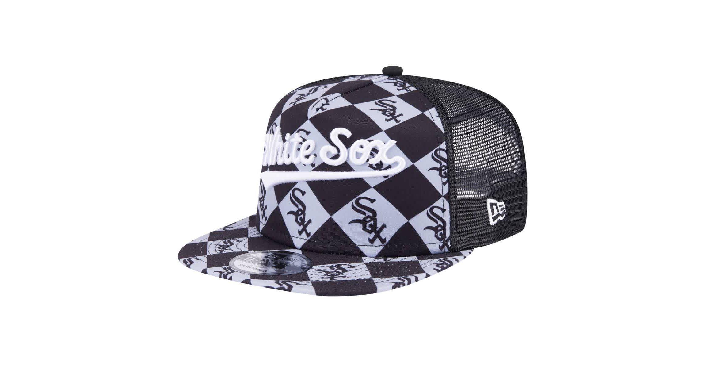 Chicago White Sox MLB Chicago Sox Seeing Diamonds A-Frame Trucker 9FIFTY Snapback Hat