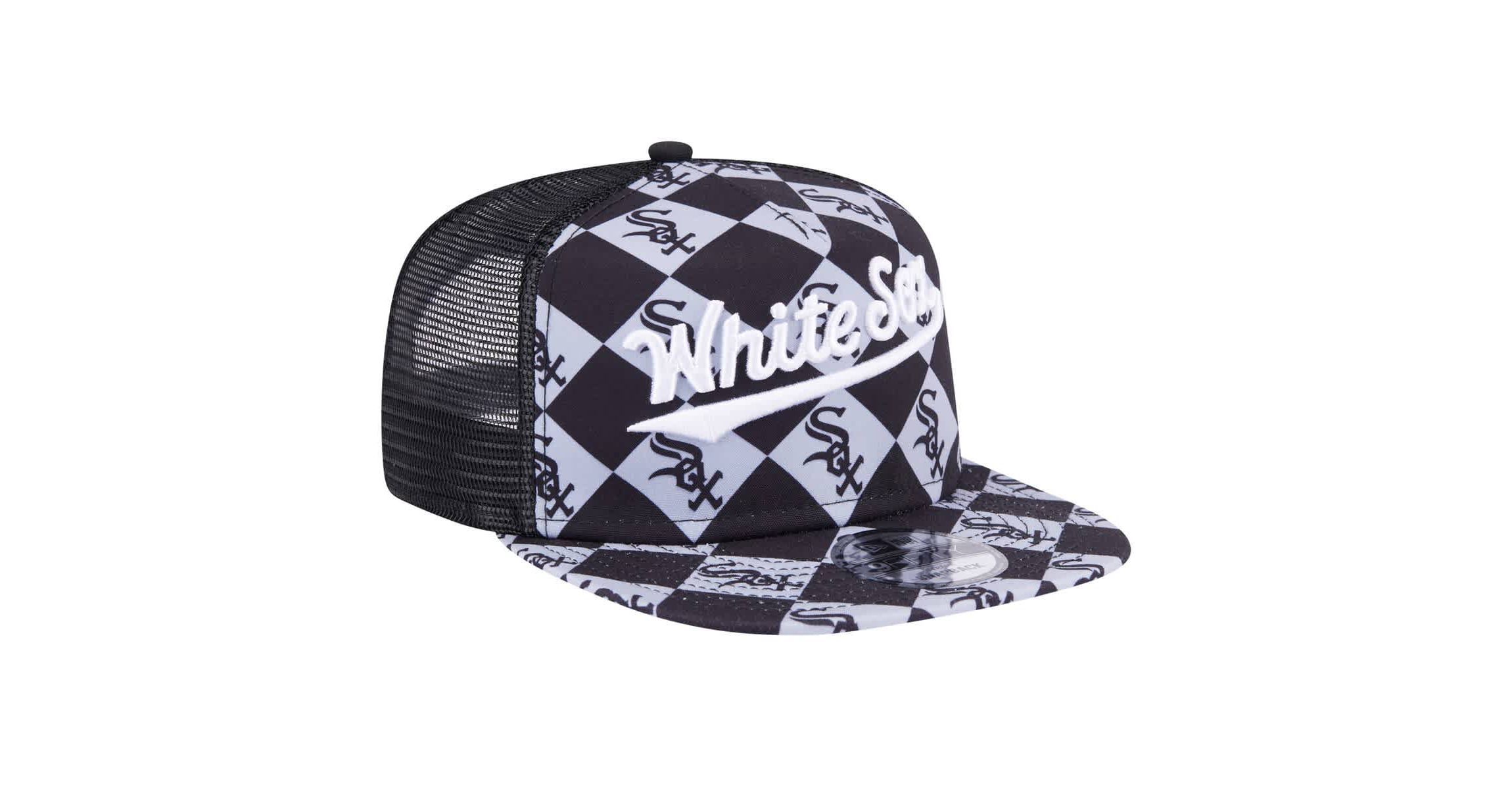 Chicago White Sox MLB Chicago Sox Seeing Diamonds A-Frame Trucker 9FIFTY Snapback Hat
