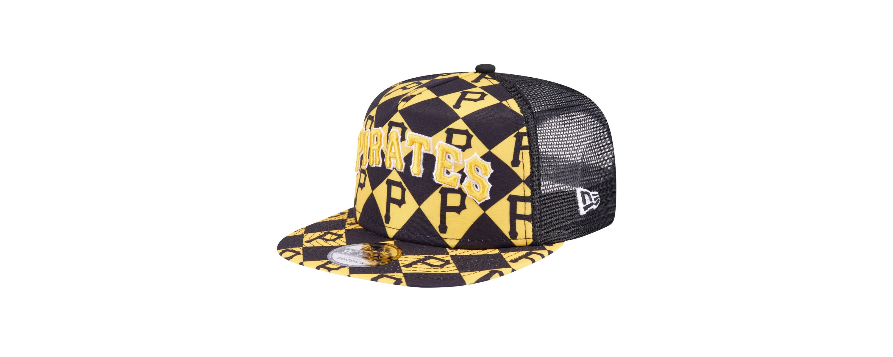 MLB Pittsburgh Pirates Seeing Diamonds A-Frame Trucker 9FIFTY Snapback Hat