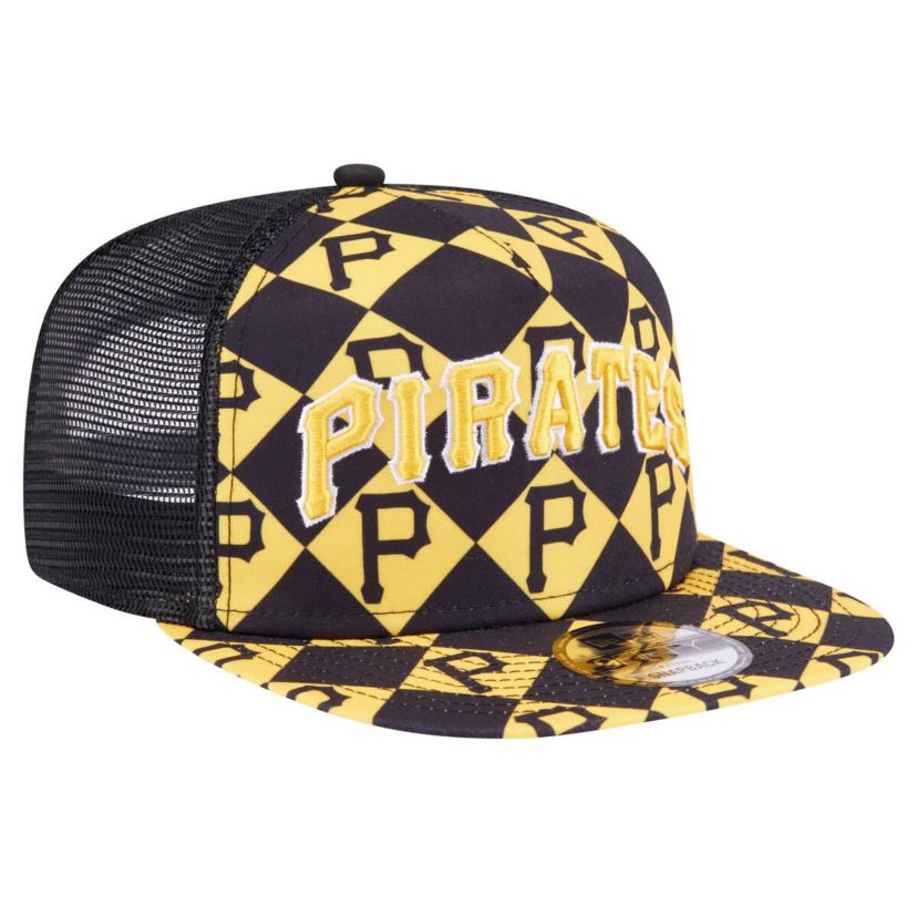 MLB Pittsburgh Pirates Seeing Diamonds A-Frame Trucker 9FIFTY Snapback Hat
