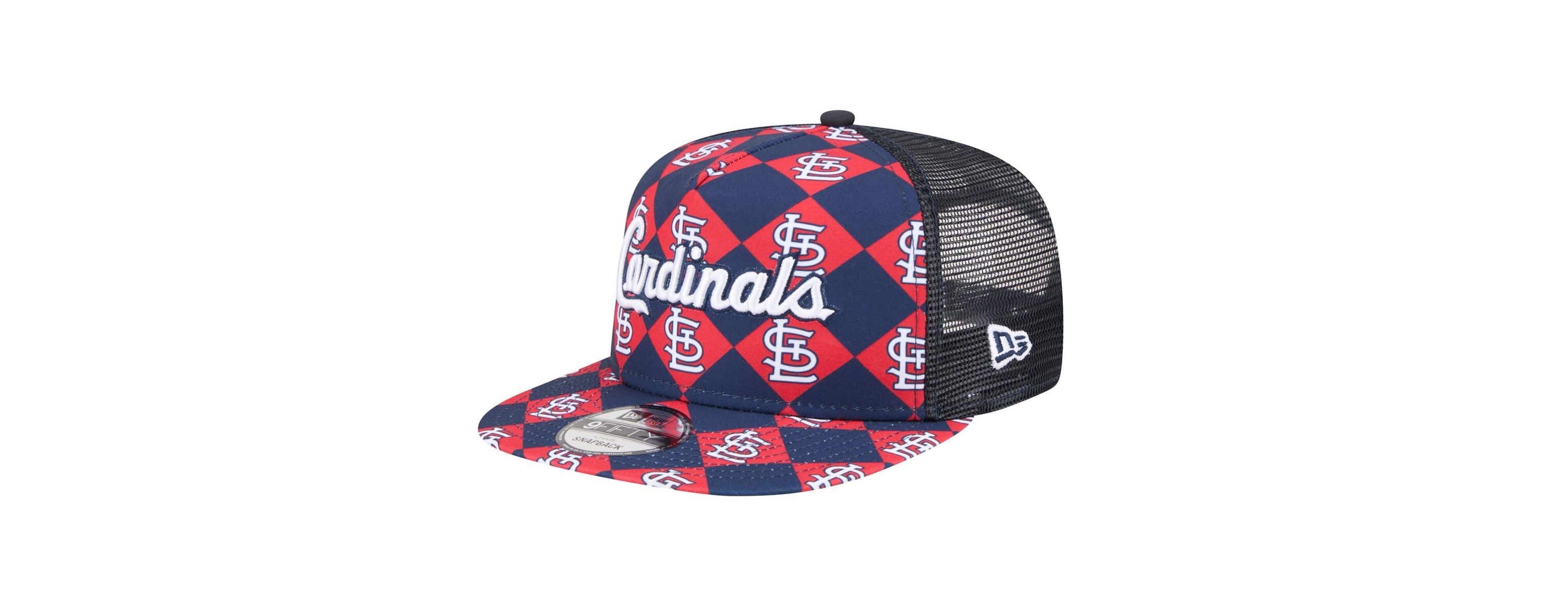 MLB St. Louis Cardinals Seeing Diamonds A-Frame Trucker 9FIFTY Snapback Hat