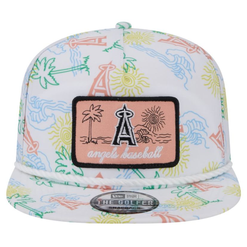 MLB Los Angeles Angels Islander Golfer Snapback Hat