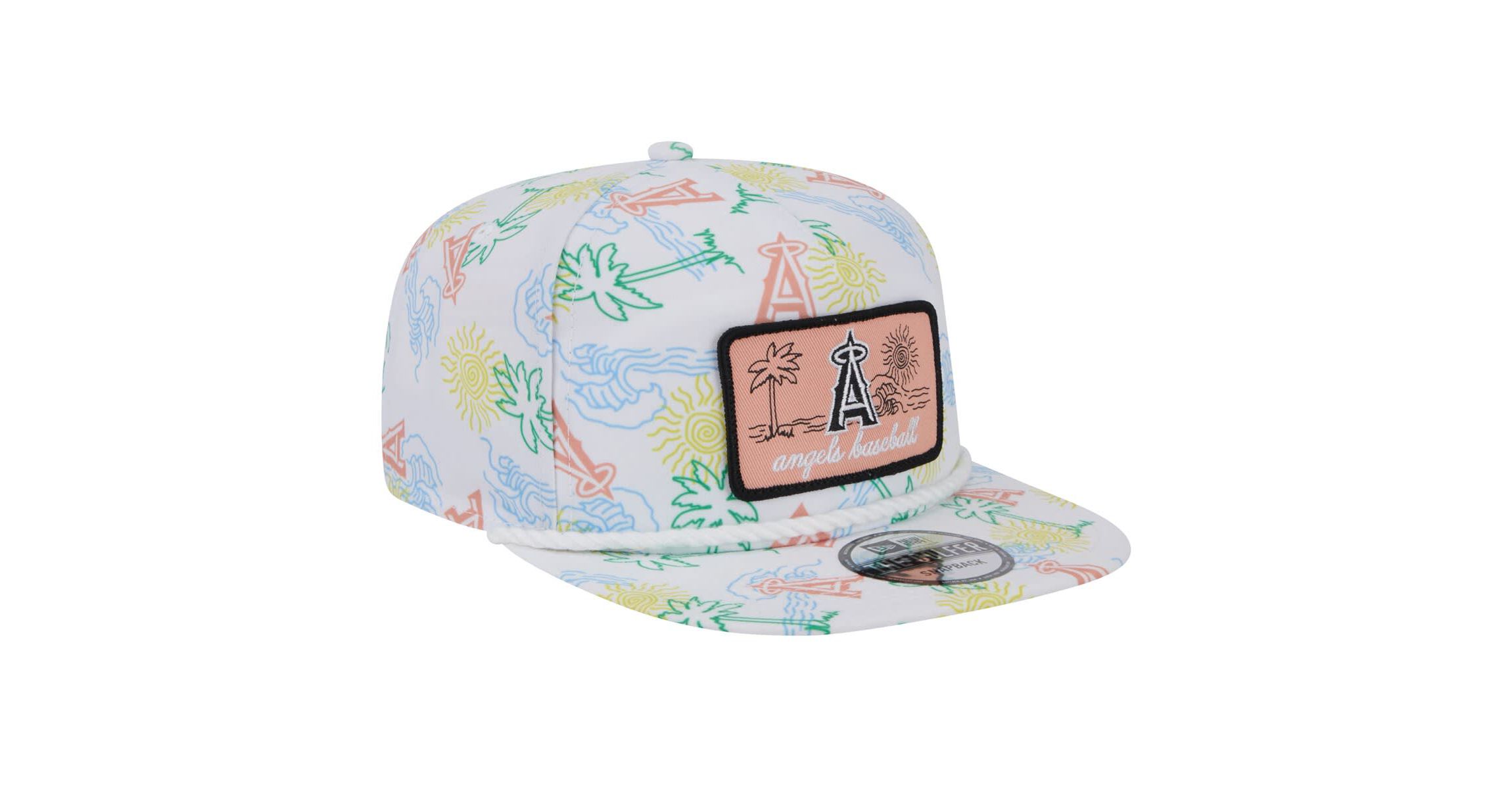 MLB Los Angeles Angels Islander Golfer Snapback Hat