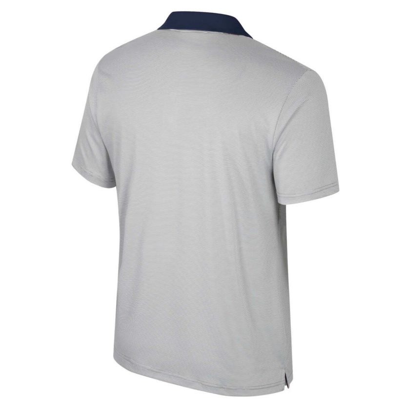 NCAA West Virginia Mountaineers Big & Tall Tuck Striped Polo