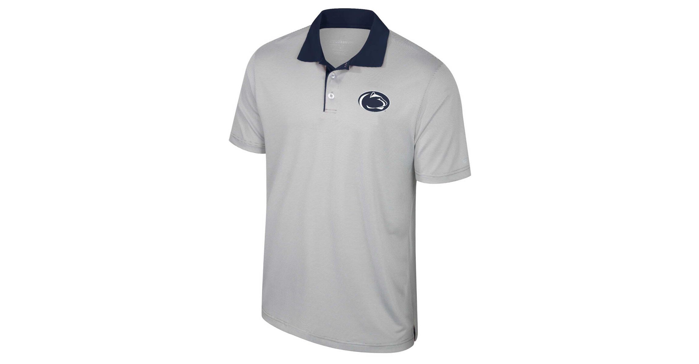 NCAA Penn State Nittany Lions Big & Tall Tuck Striped Polo