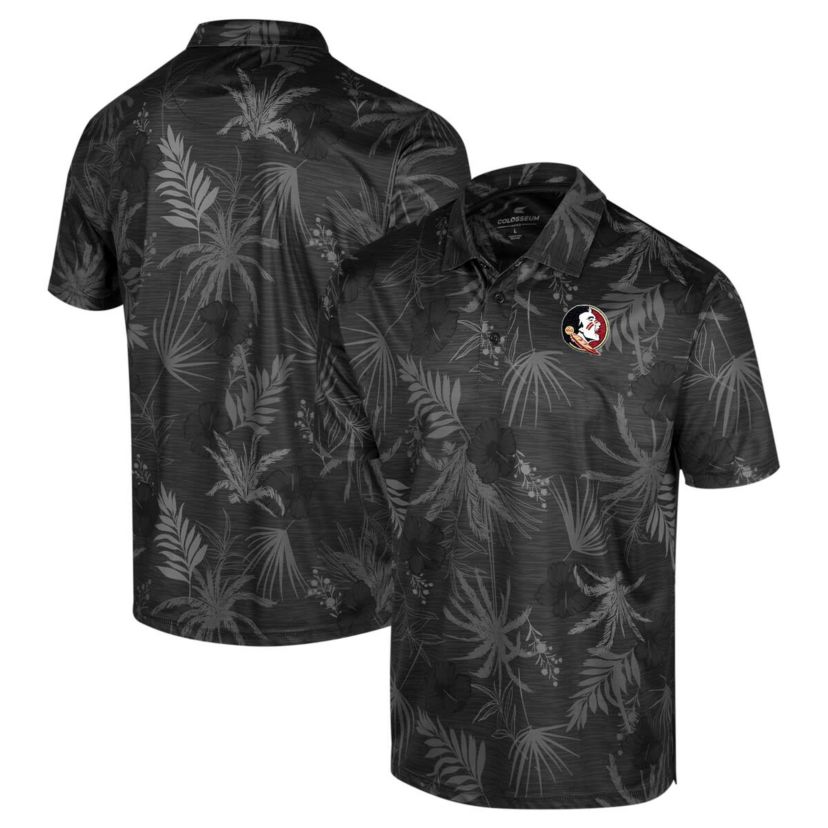 NCAA Florida State Seminoles Big & Tall Palms Polo