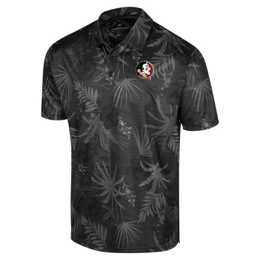 NCAA Florida State Seminoles Big & Tall Palms Polo
