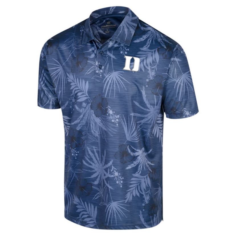 Duke Blue Devils NCAA Duke Devils Big & Tall Palms Polo