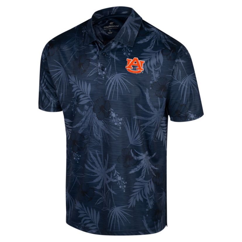 NCAA Auburn Tigers Big & Tall Palms Polo