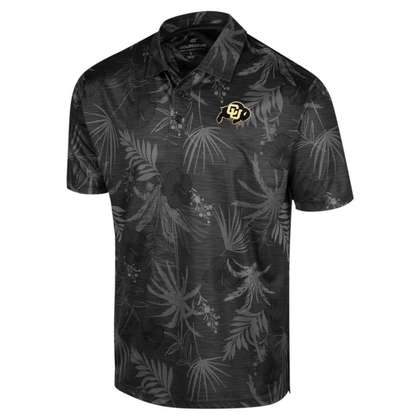 NCAA Colorado Buffaloes Big & Tall Palms Polo