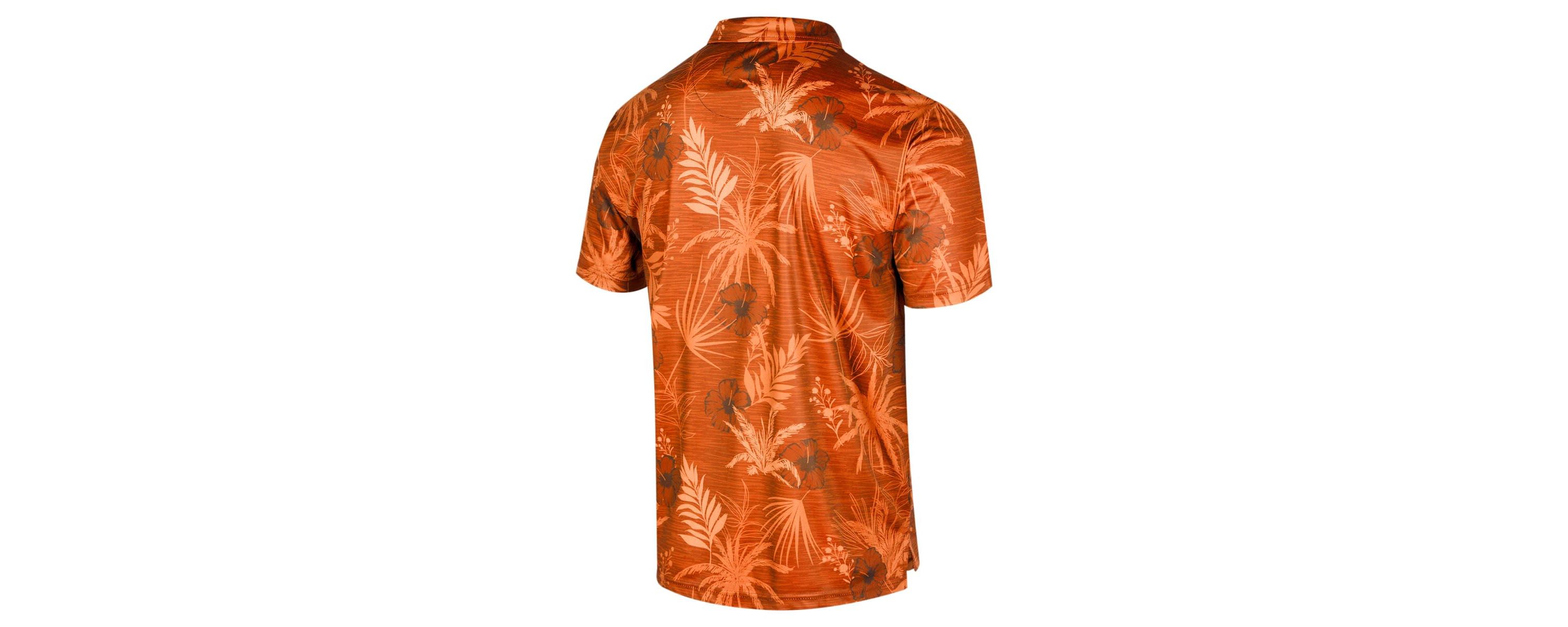 NCAA Clemson Tigers Big & Tall Palms Polo