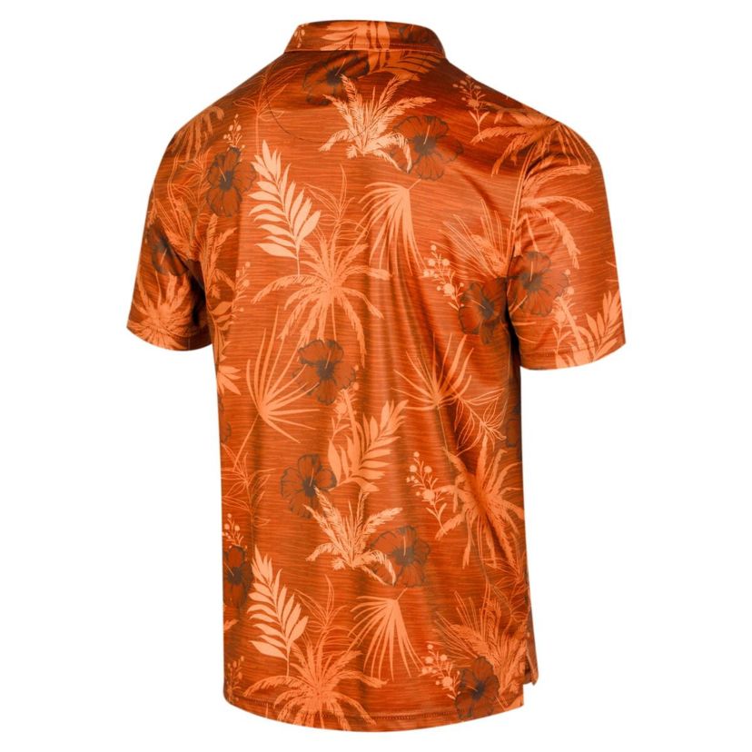 NCAA Clemson Tigers Big & Tall Palms Polo