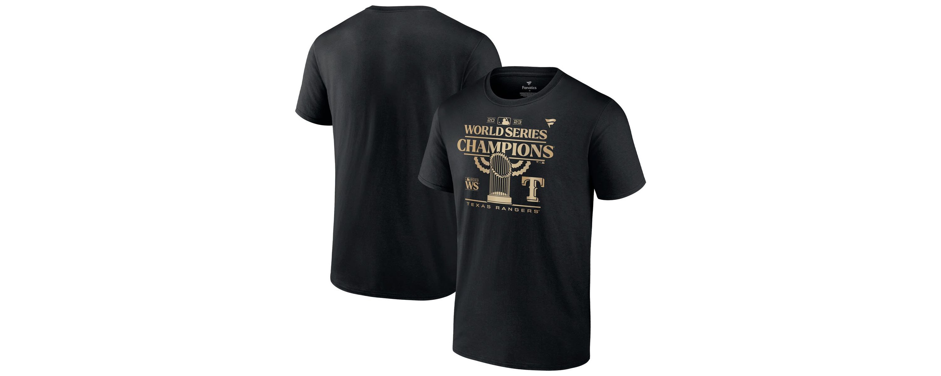 MLB Fanatics Texas Rangers 2023 World Series s Parade T-Shirt