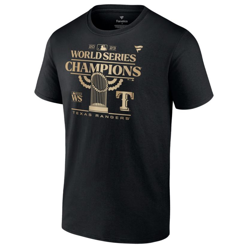 MLB Fanatics Texas Rangers 2023 World Series s Parade T-Shirt