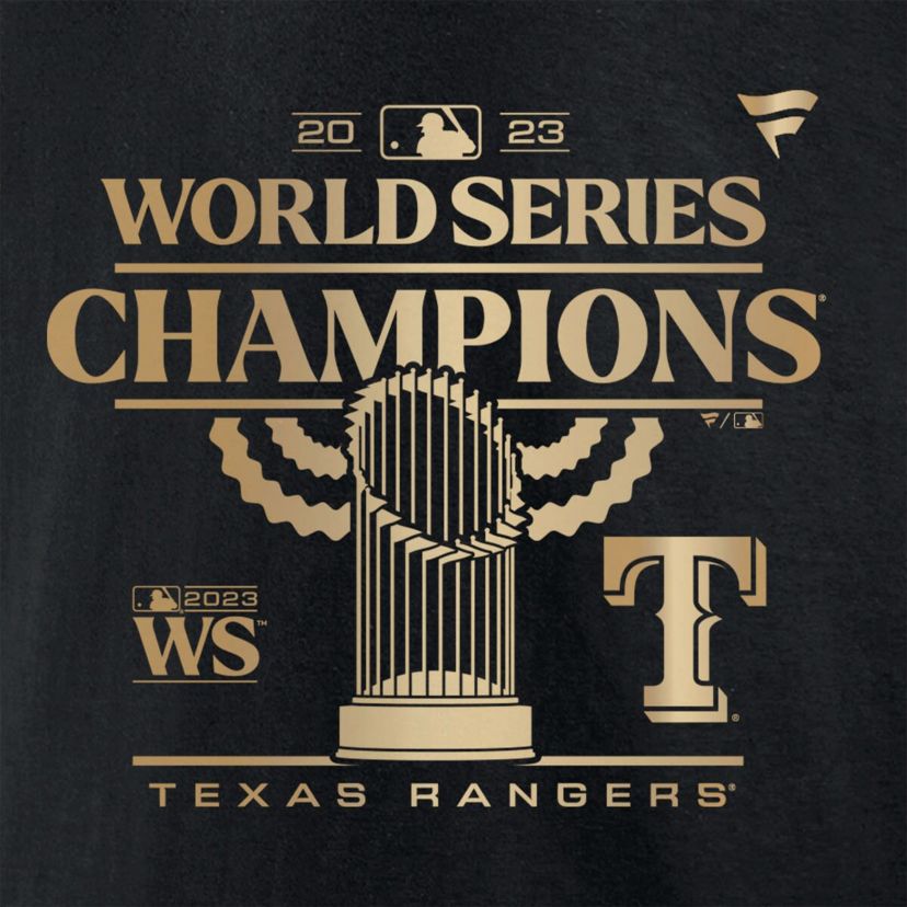 MLB Fanatics Texas Rangers 2023 World Series s Parade T-Shirt