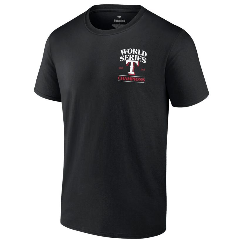 MLB Fanatics Texas Rangers 2023 World Series s Signature Roster T-Shirt