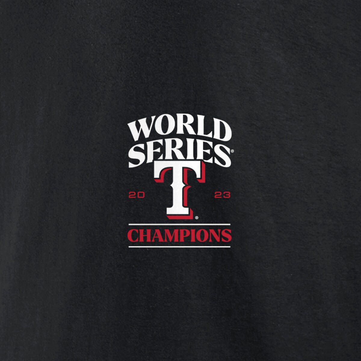 MLB Fanatics Texas Rangers 2023 World Series s Signature Roster T-Shirt