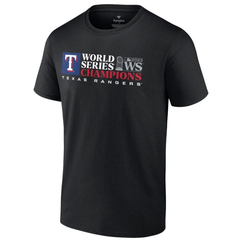 MLB Fanatics Texas Rangers 2023 World Series s Milestone Schedule T-Shirt