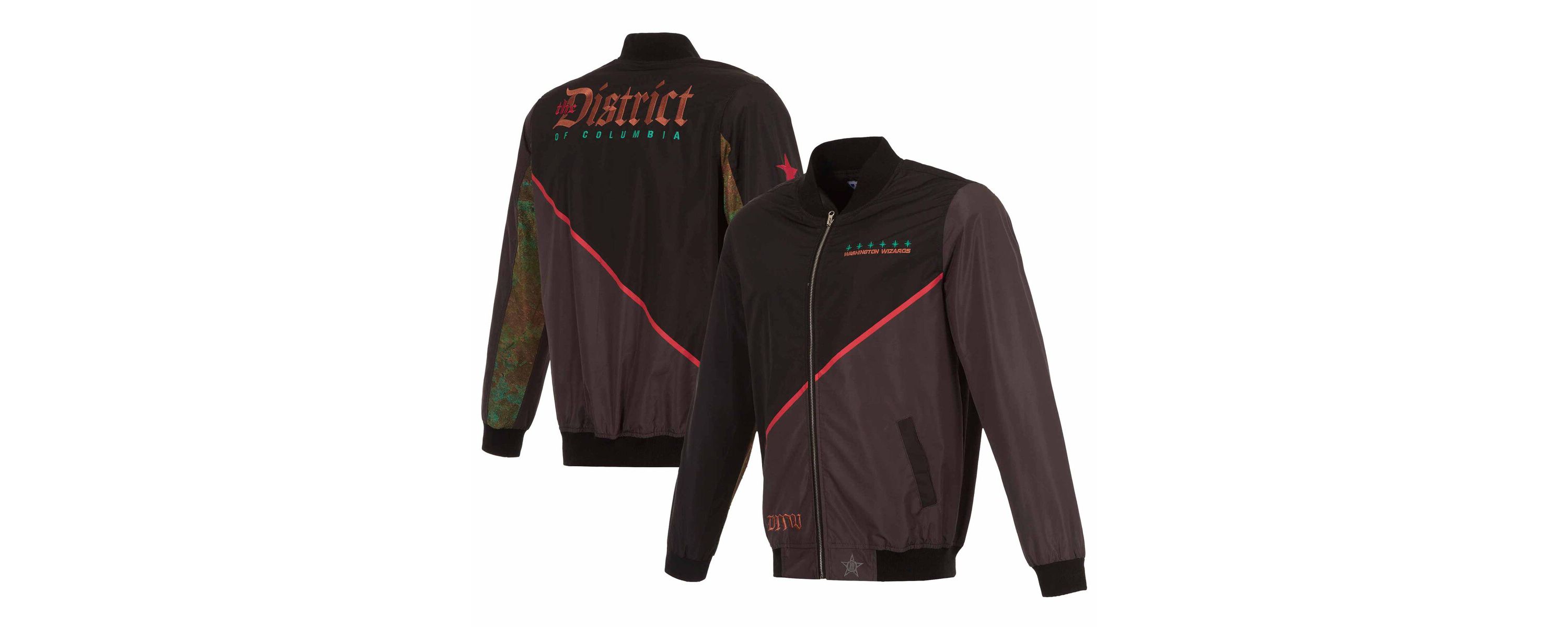 NBA Washington Wizards 2023/24 City Edition Full-Zip Bomber Jacket