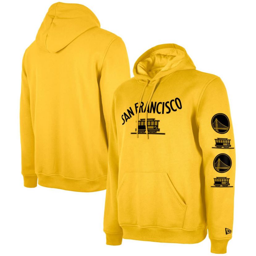 NBA Golden State Warriors Big & Tall 2023/24 City Edition Pullover Hoodie