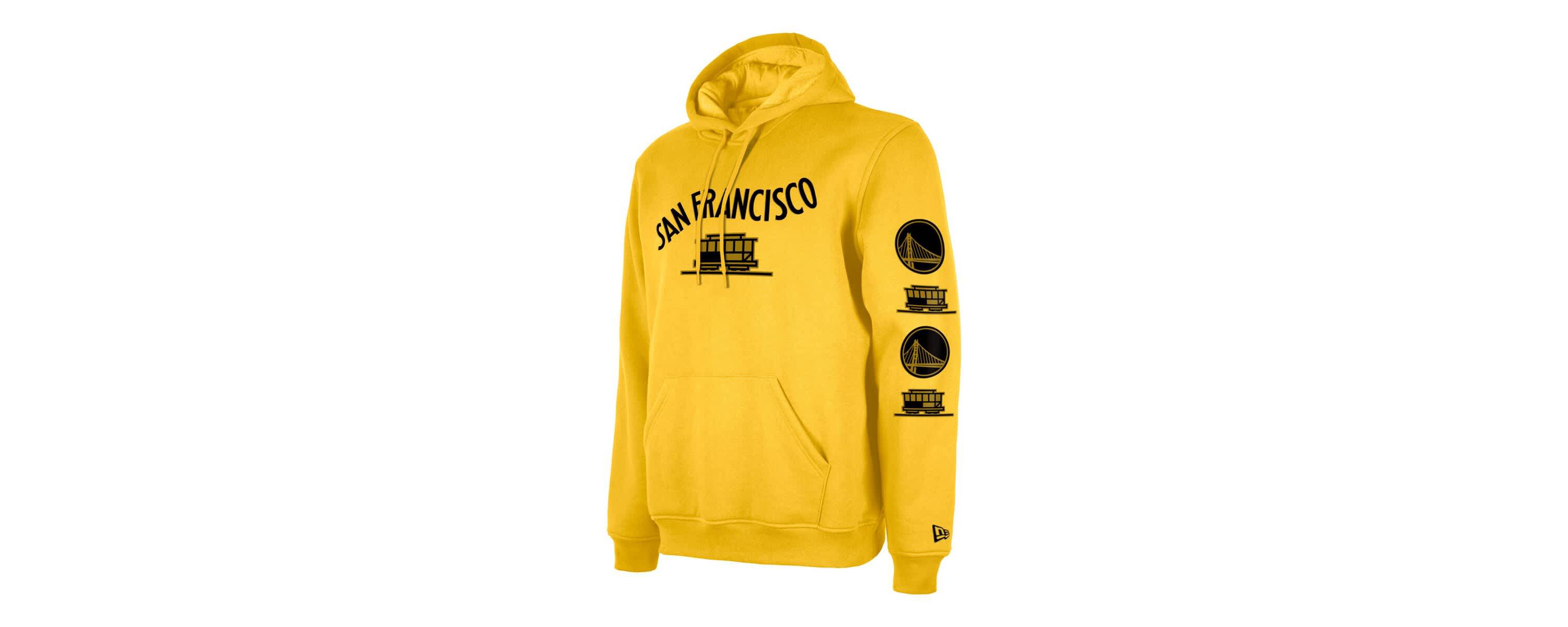NBA Golden State Warriors Big & Tall 2023/24 City Edition Pullover Hoodie
