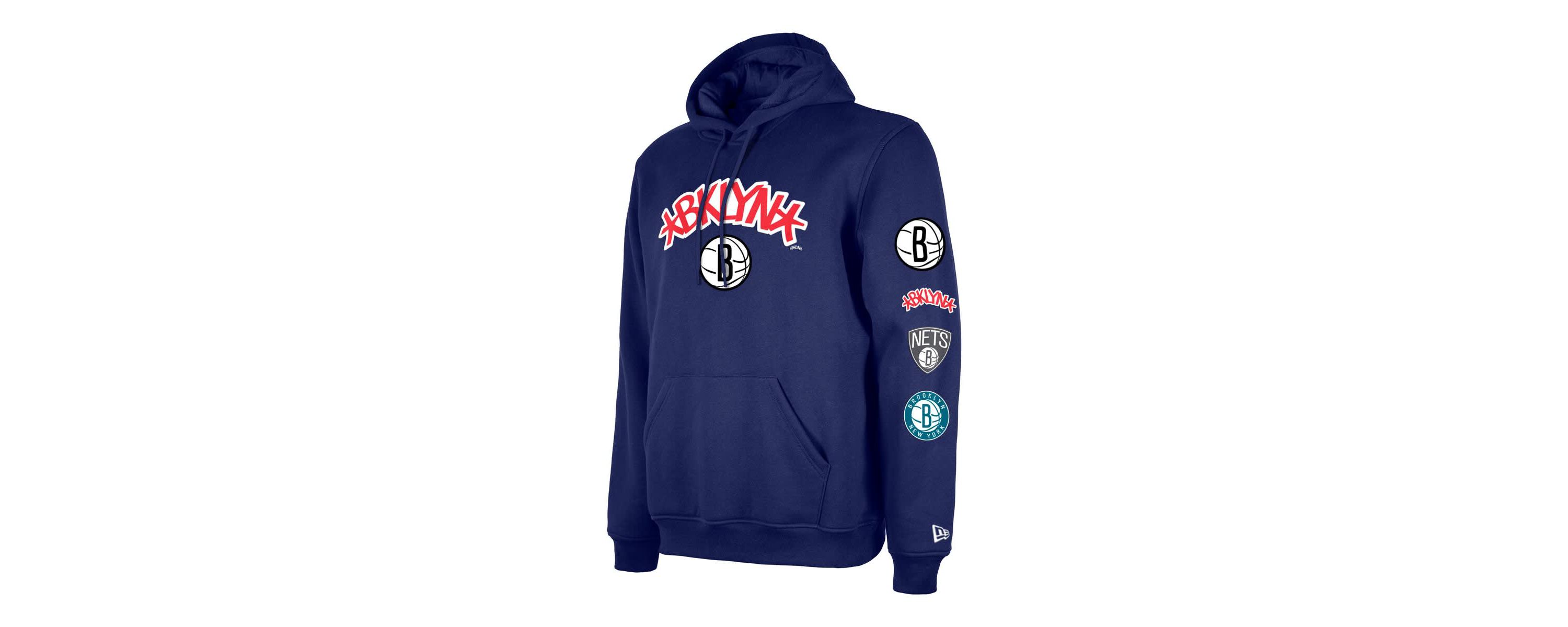 NBA Brooklyn Nets Big & Tall 2023/24 City Edition Jersey Pullover Hoodie