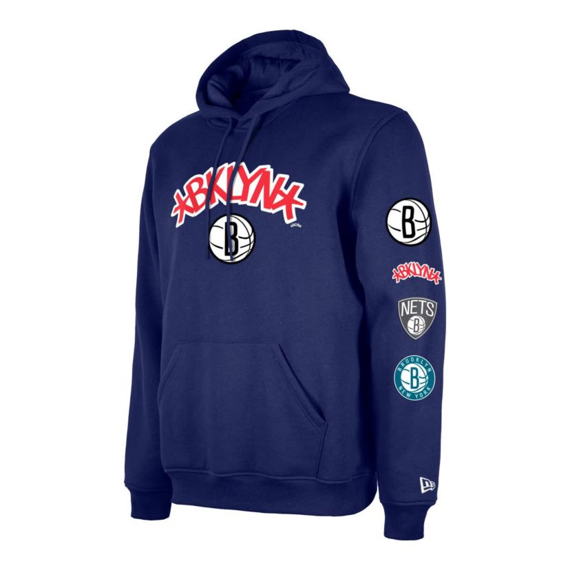 NBA Brooklyn Nets Big & Tall 2023/24 City Edition Jersey Pullover Hoodie