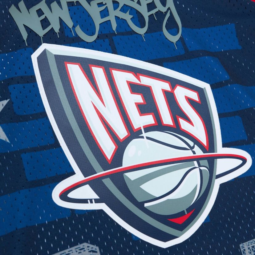 Hardwood Classic Teams x Tats Cru New Jersey Nets Hardwood Classics Fashion Jersey