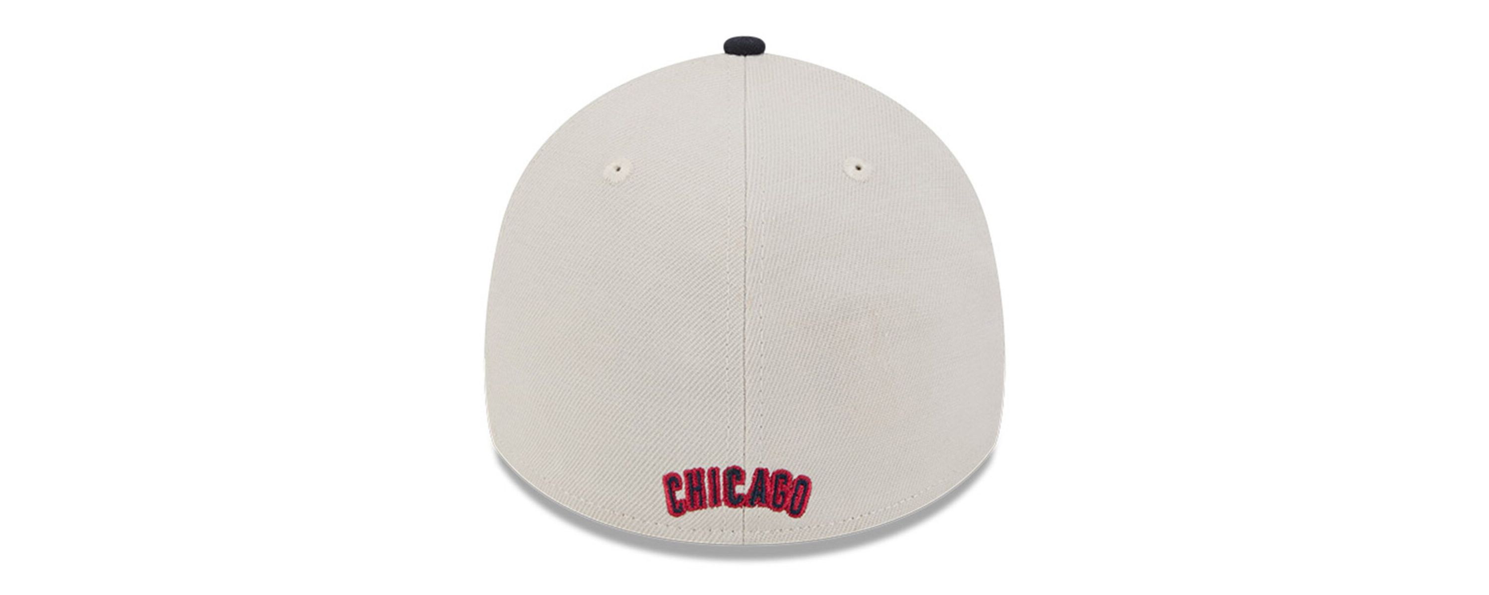 MLB Khaki/Black Chicago Cubs 2024 Fourth of July 39THIRTY Flex Hat